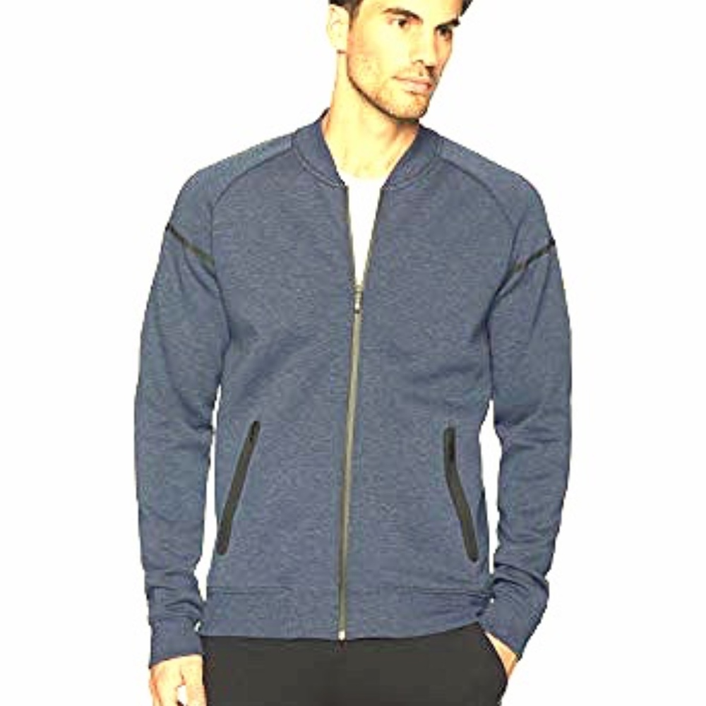 Peak Velocity Men's Metro Fleece Full-Zip Athletic
